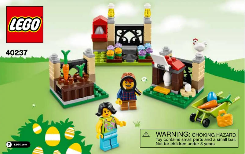 Page n°1 - Manuel utilisateur Lego Easter Egg Hunt 40237