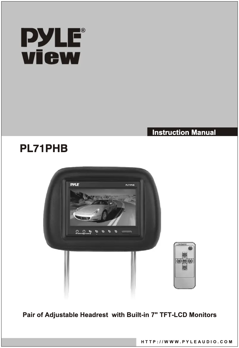 Page 1 de la notice Manuel utilisateur Pyle PL71PHB