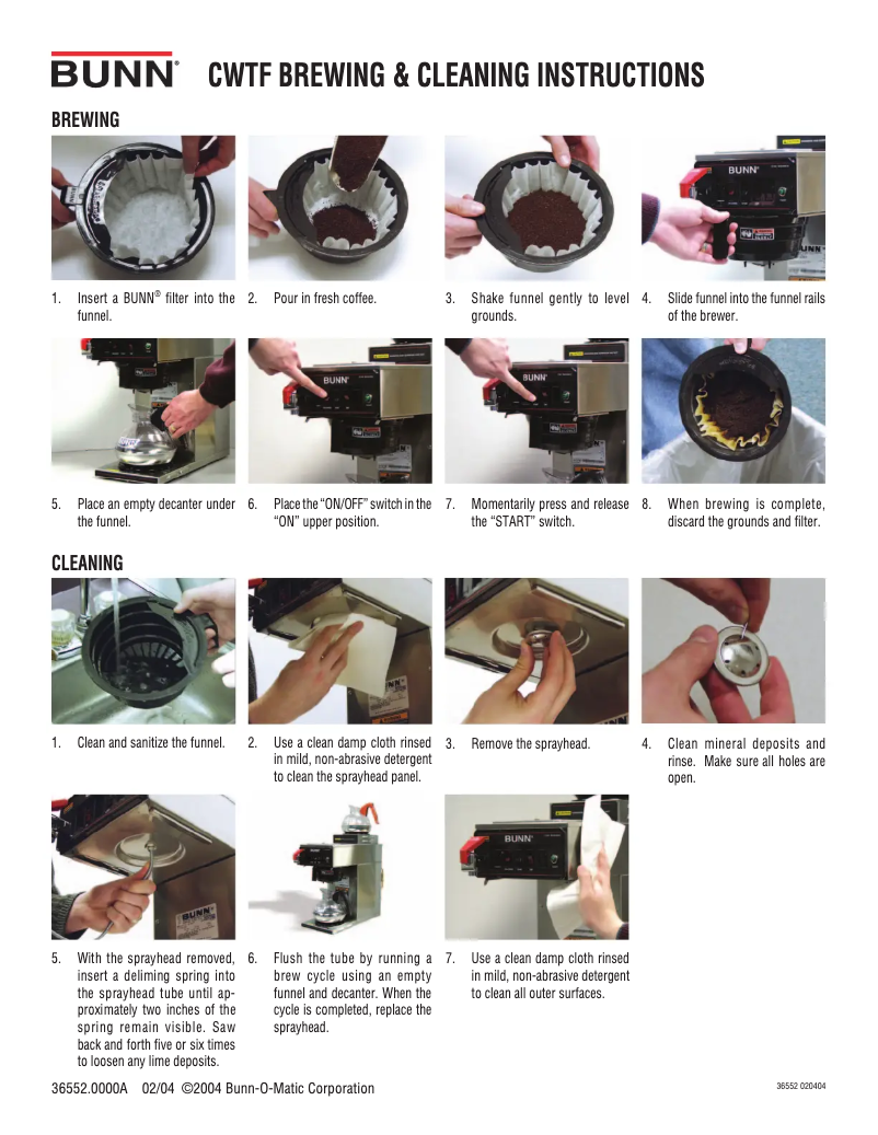 Imagen de la primera página del manual del dispositivo CRTF5