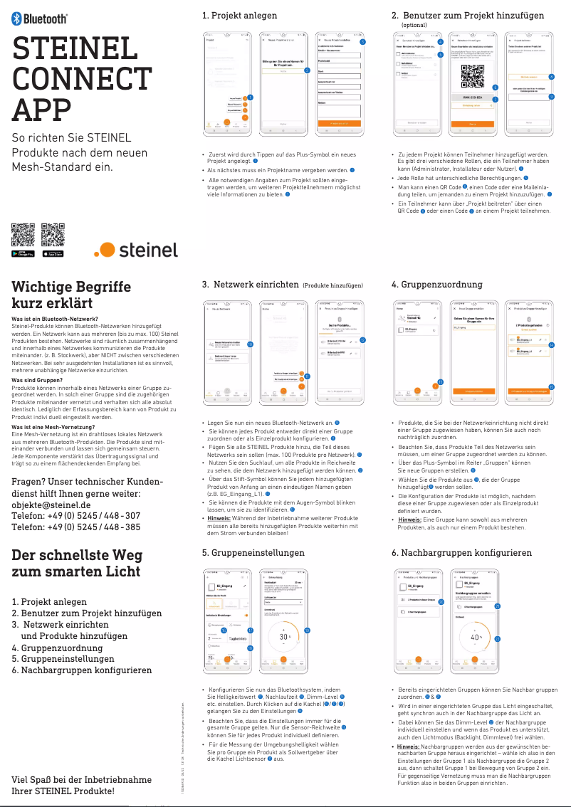 Page 1 de la notice Brochure Steinel RS PRO R30 Q Basic SC