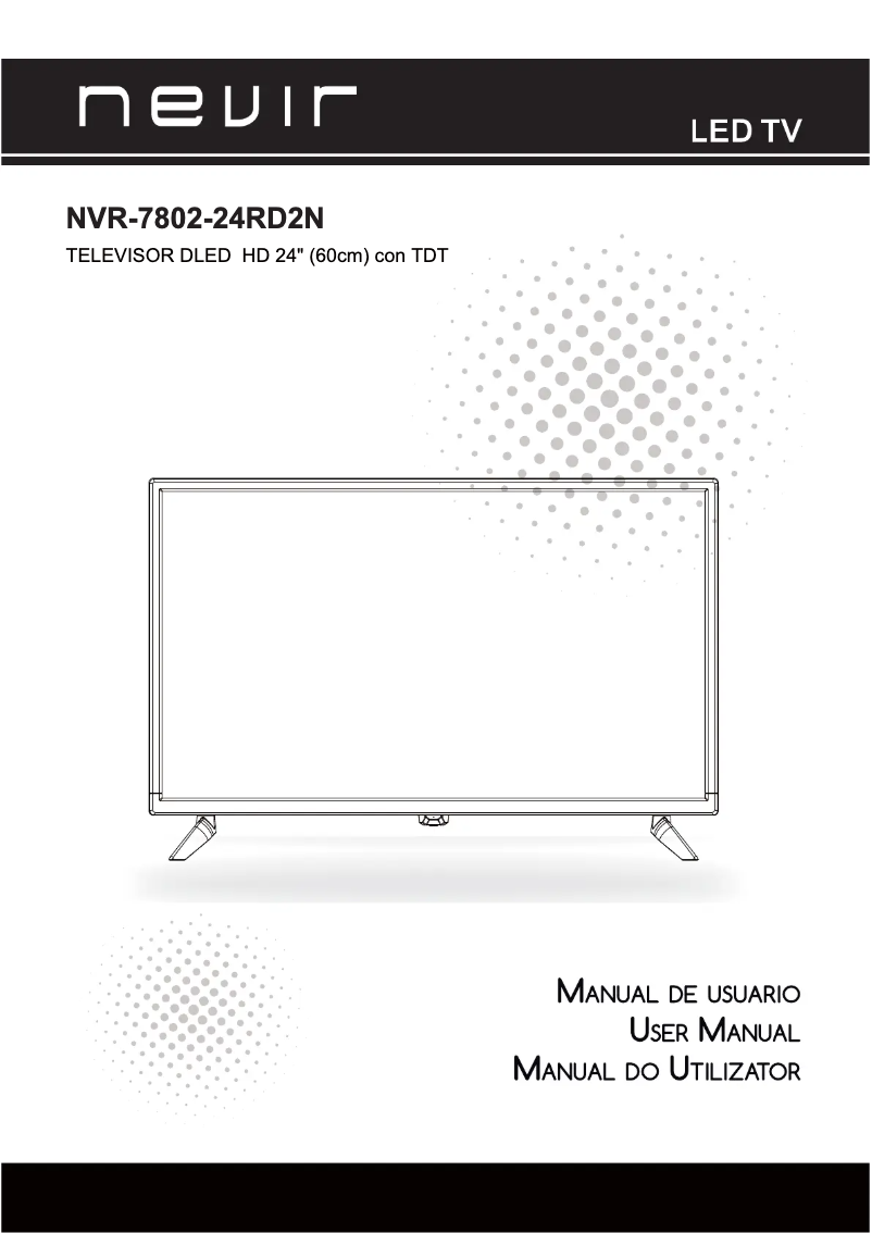Page n°1 - Manuel utilisateur Nevir NVR-7802-24RD2N