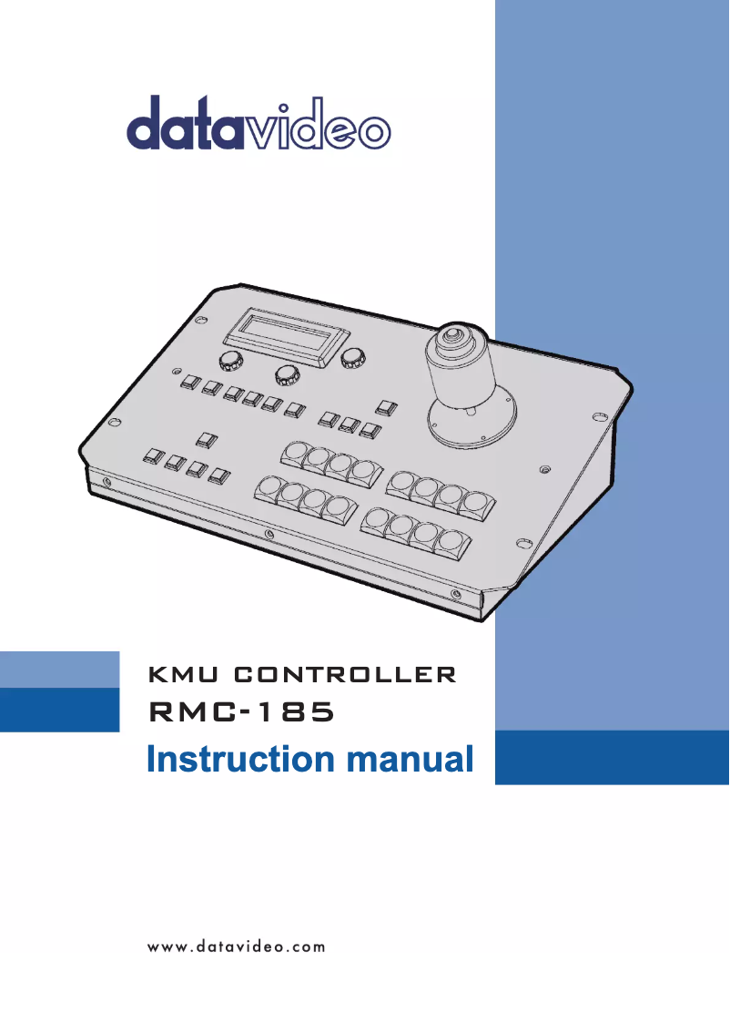 Image de la première page du manuel de l'appareil RMC-185