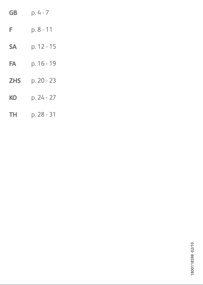 Page 1 de la notice Manuel utilisateur Tefal Ultimate Autoclean 400 FV9440
