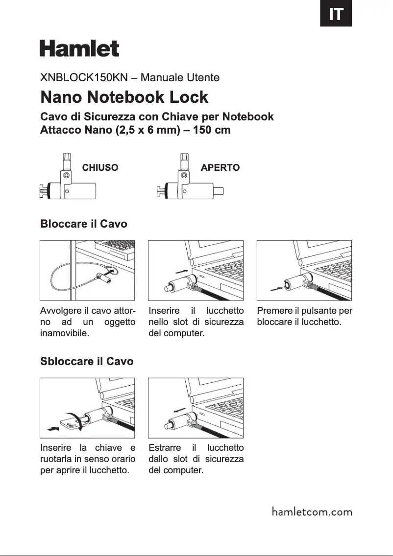 Image de la première page du manuel de l'appareil XNBLOCK150KN