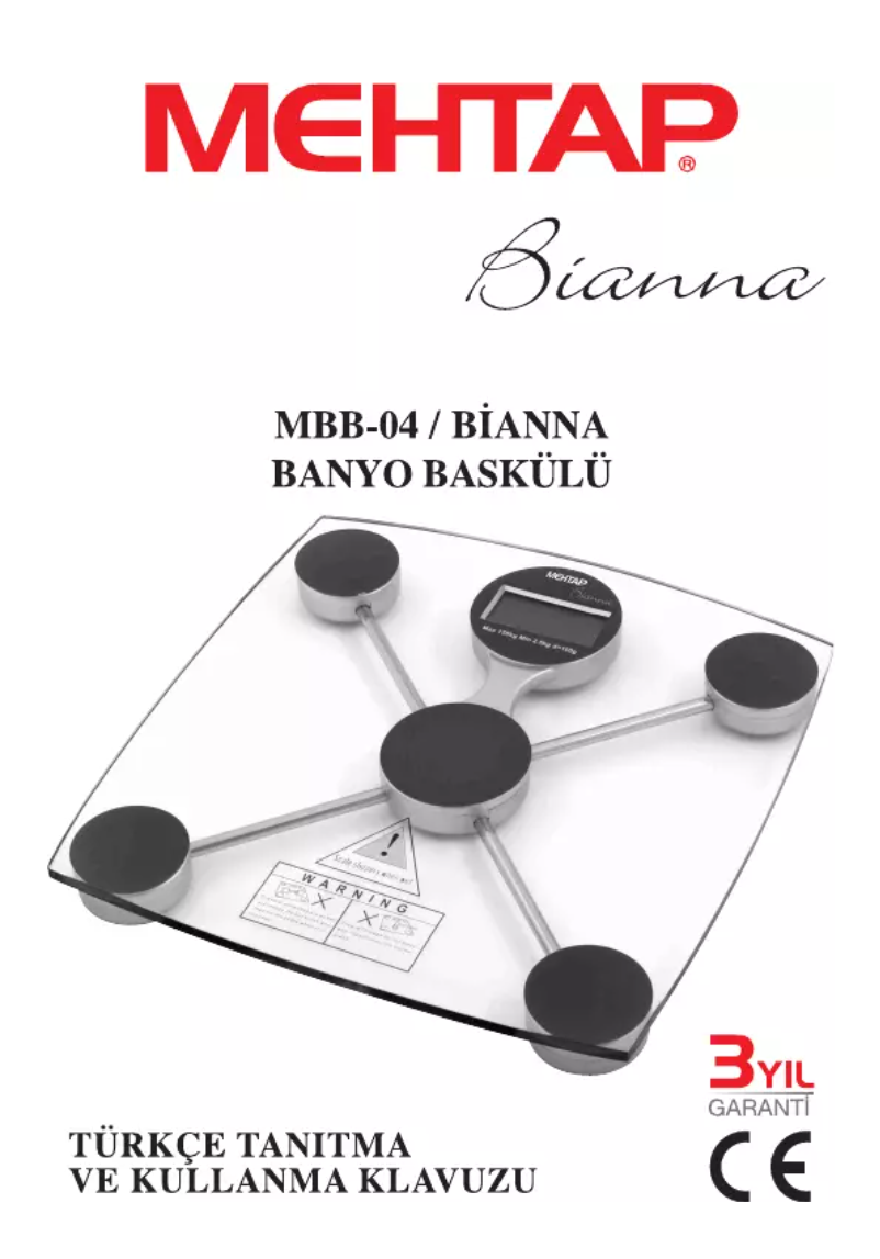 Page n°1 - Manuel utilisateur Mehtap Bianna MBB-04