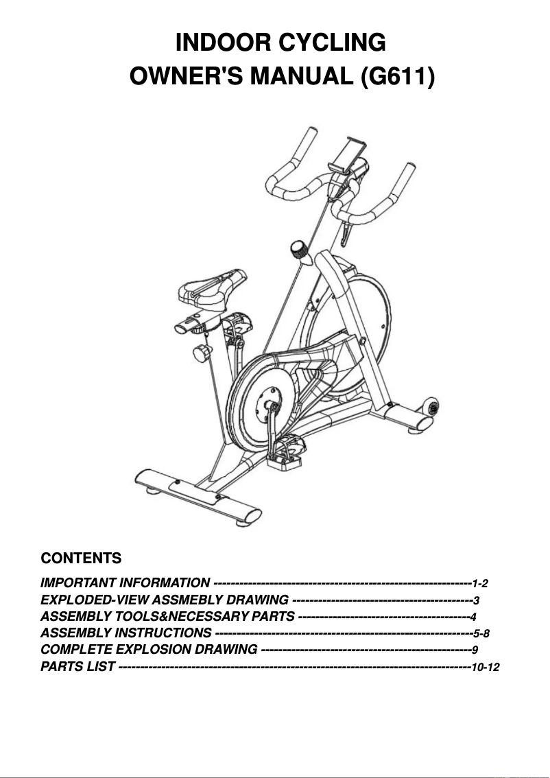 Page 1 de la notice Manuel utilisateur Magene G611