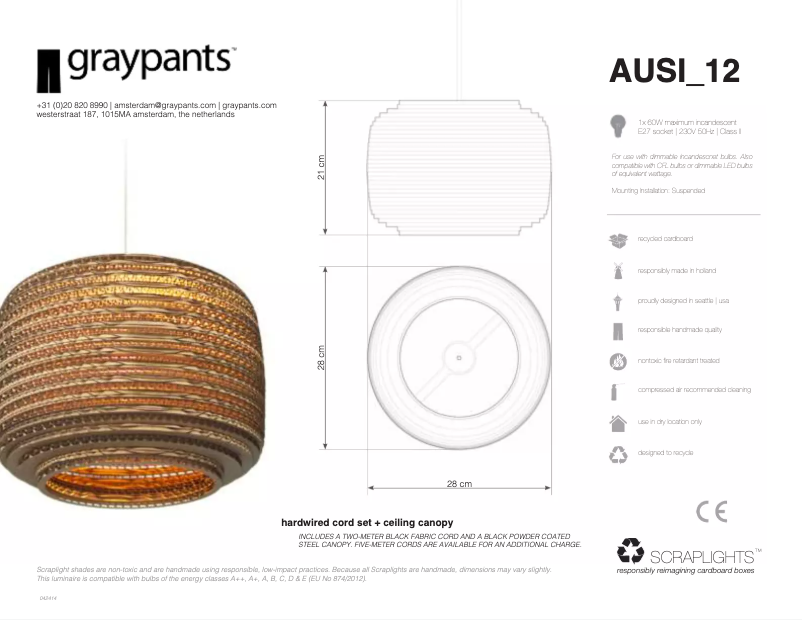 Page n°1 - Manuel utilisateur Graypants Ausi