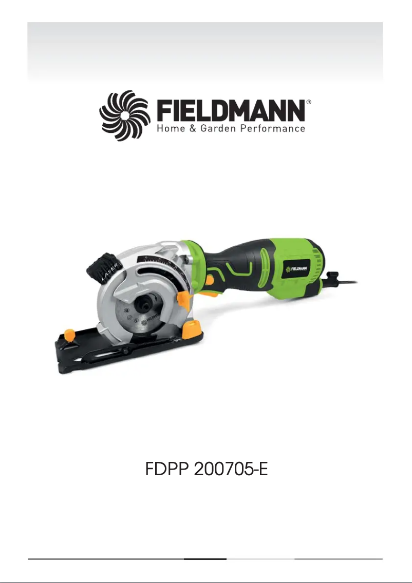 Página 1 del manual Manual de usuario Fieldmann FDPP 200705-E