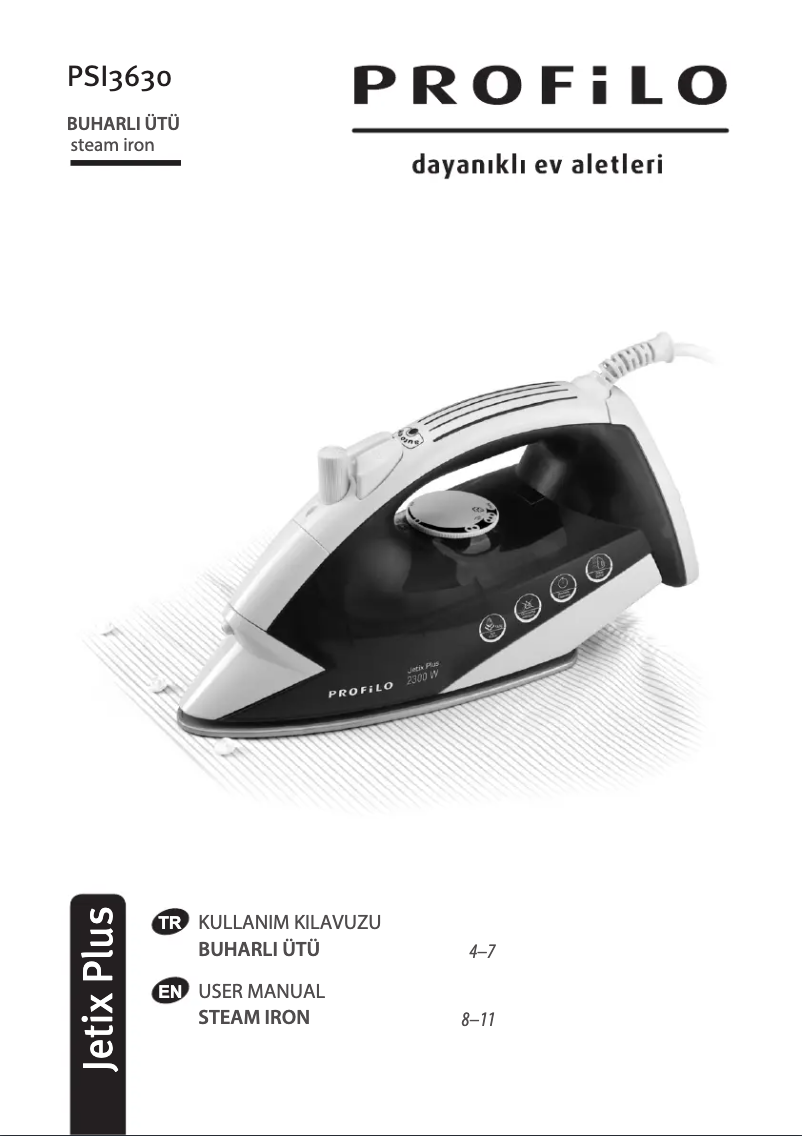 Page 1 de la notice Manuel utilisateur Profilo Jetix Plus PSI3630