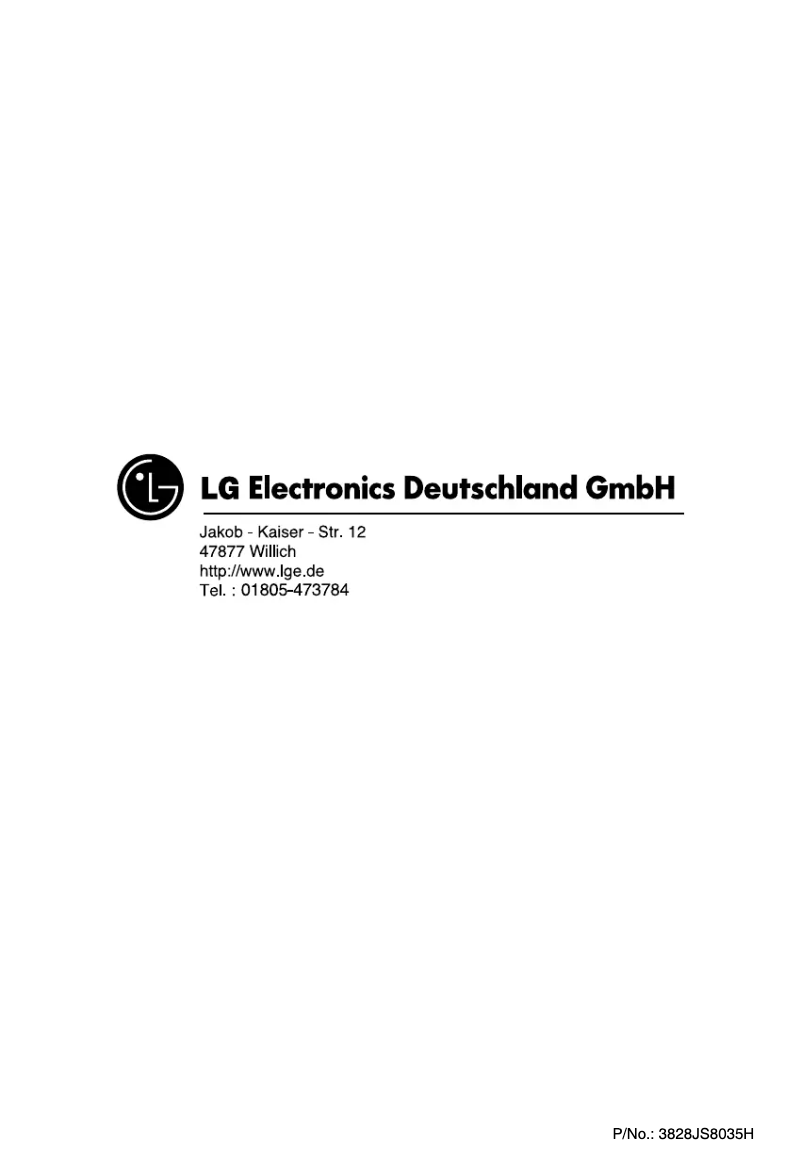 Page 1 de la notice Manuel utilisateur LG GC-155GLQW