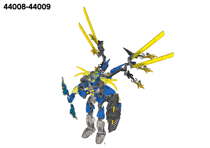 Page n°1 - Manuel utilisateur Lego DRAGON BOLT