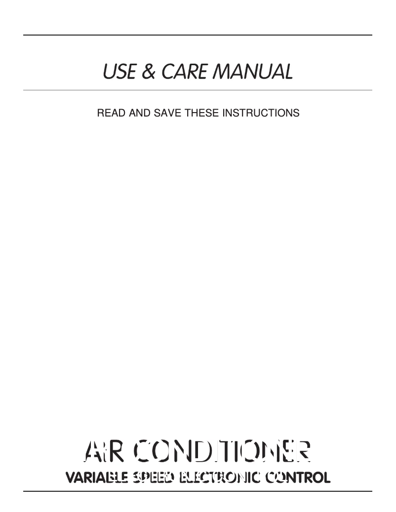Page 1 de la notice Manuel utilisateur Frigidaire FAA065N7