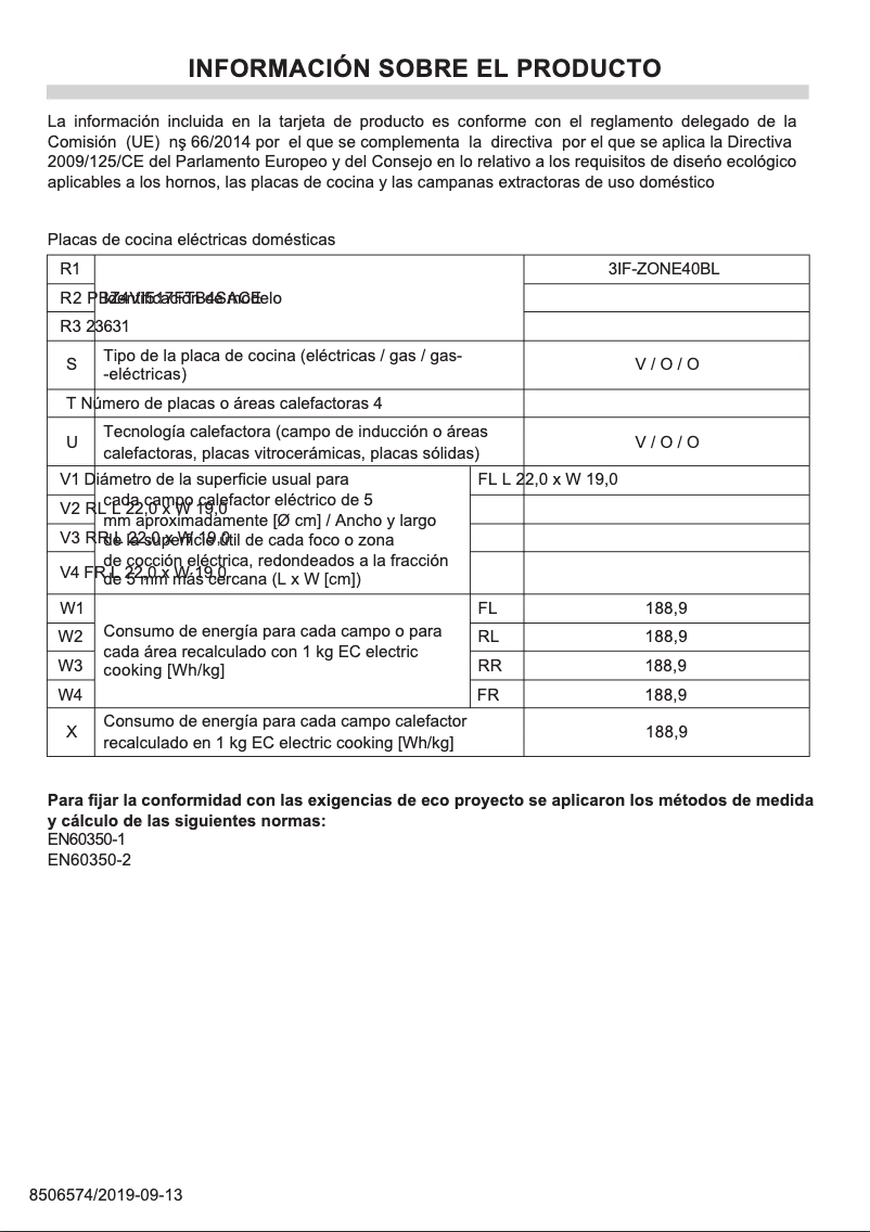 Imagen de la primera página del manual del dispositivo 3IF-ZONE40BL