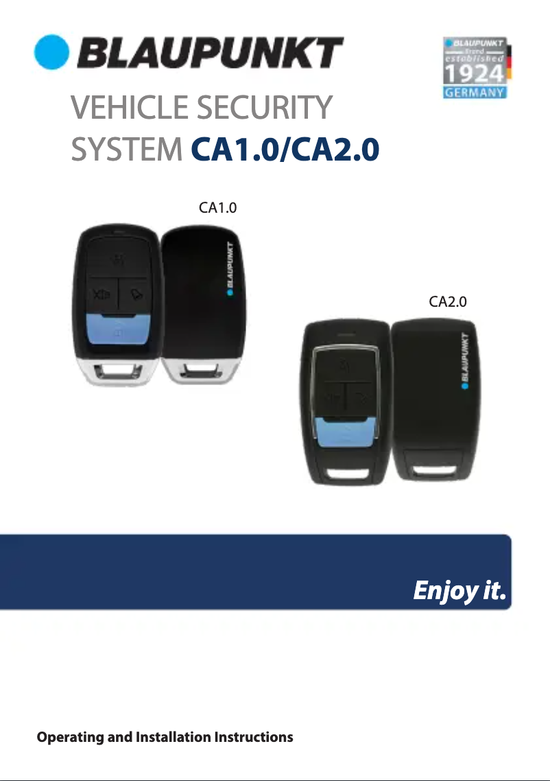 Image de la première page du manuel de l'appareil E01