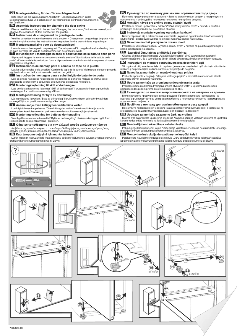 Page n°1 - Manuel utilisateur Liebherr CP 4313-20