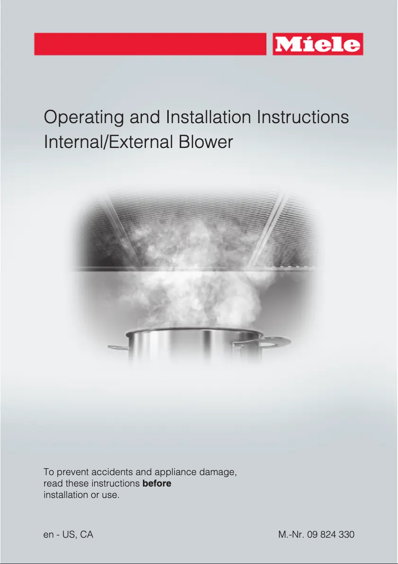 Image de la première page du manuel de l'appareil DRIB XXL