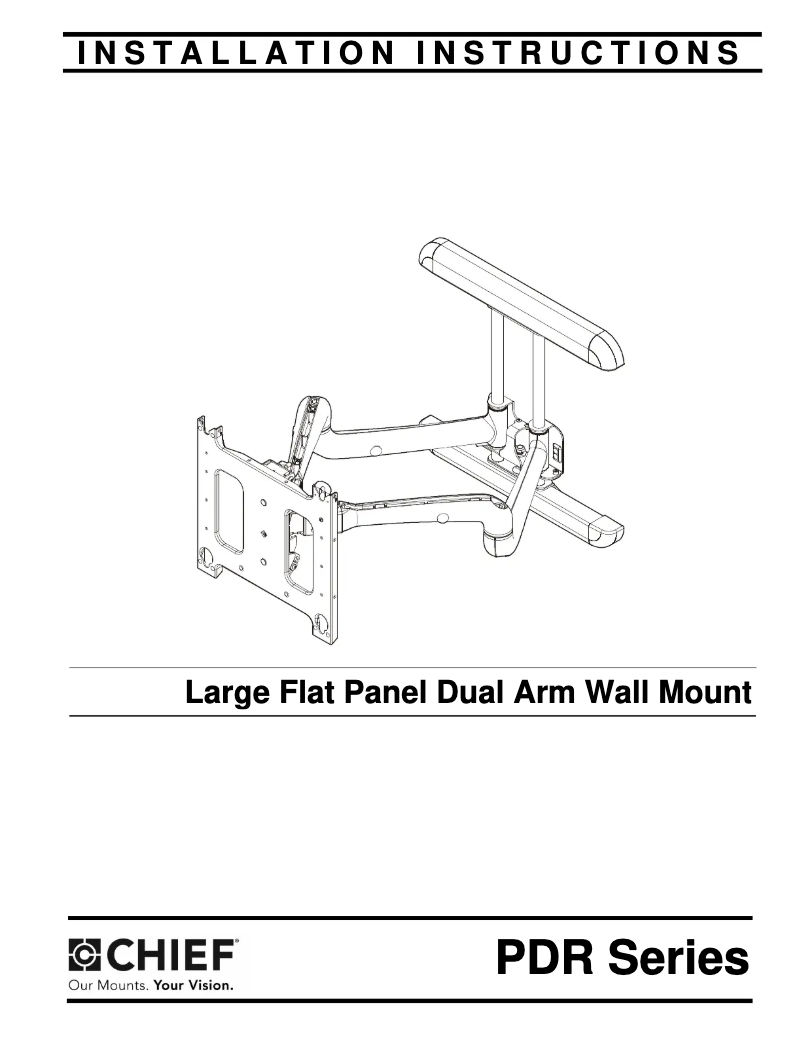 Image de la première page du manuel de l'appareil PDR2059S