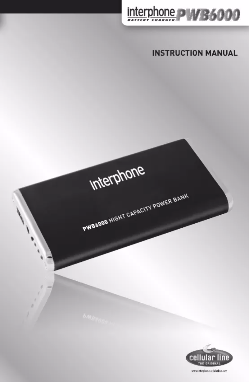 Image de la première page du manuel de l'appareil Interphone PWB6000