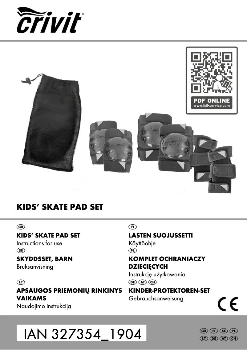 Page n°1 - Manuel utilisateur Crivit IAN 292791