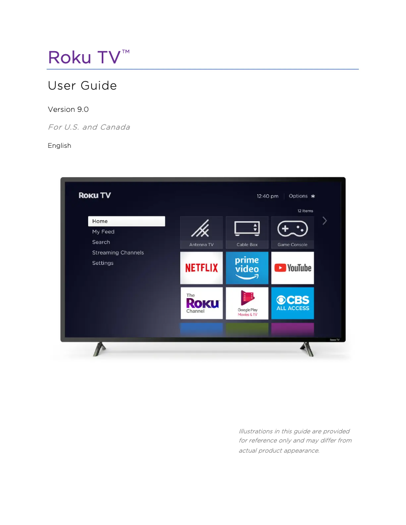 Page 1 de la notice Manuel utilisateur Hisense 55R6109