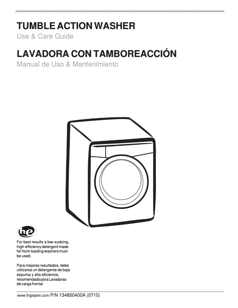 Page 1 de la notice Manuel utilisateur Frigidaire ATFB6700FS