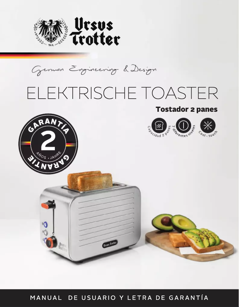 Page 1 de la notice Manuel utilisateur Ursus Trotter UT-ECKART 2