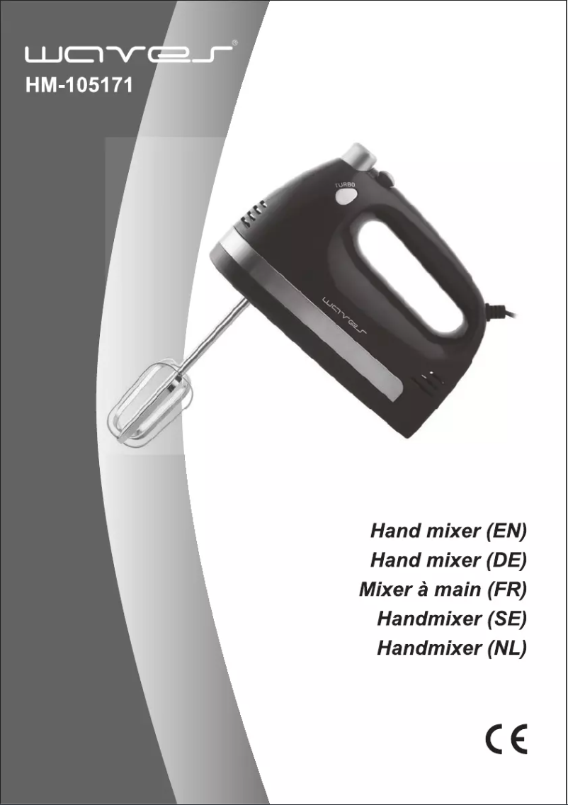 Page 1 de la notice Manuel utilisateur Waves HM-105171