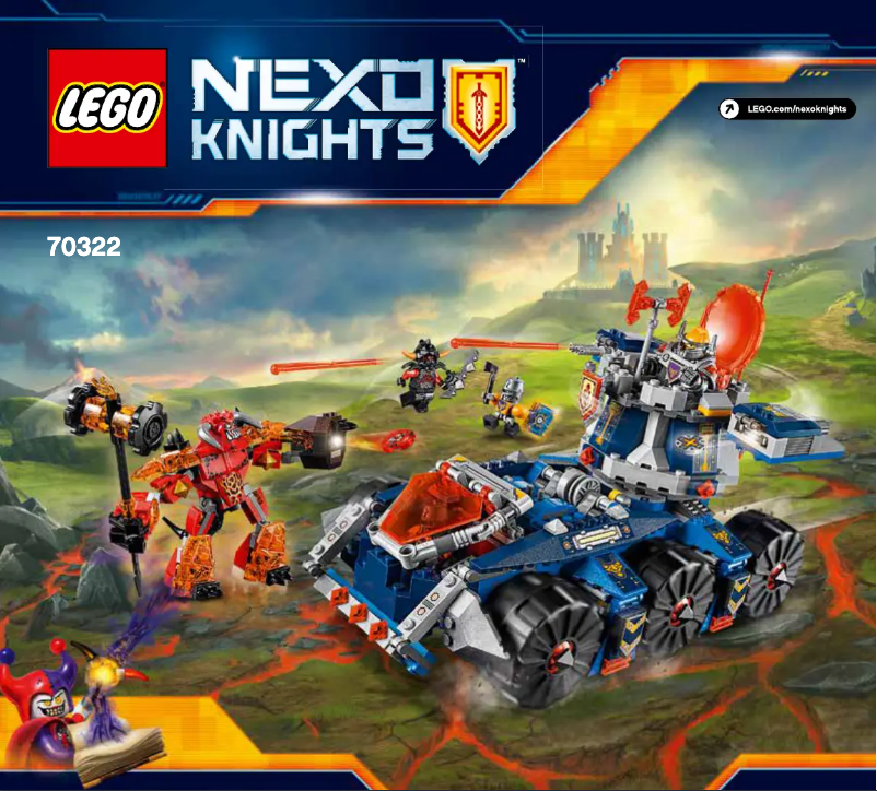 Page n°1 - Manuel utilisateur Lego Nexo Knights 70322