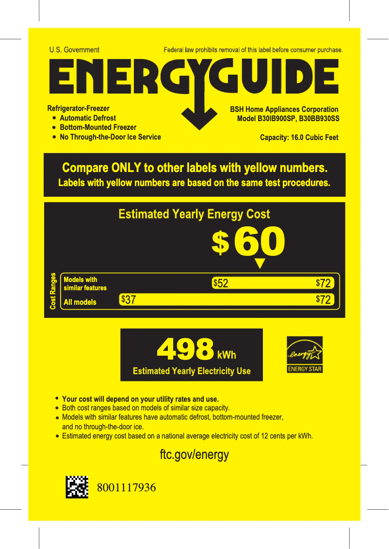 Image de la première page du manuel de l'appareil B30IB900SP