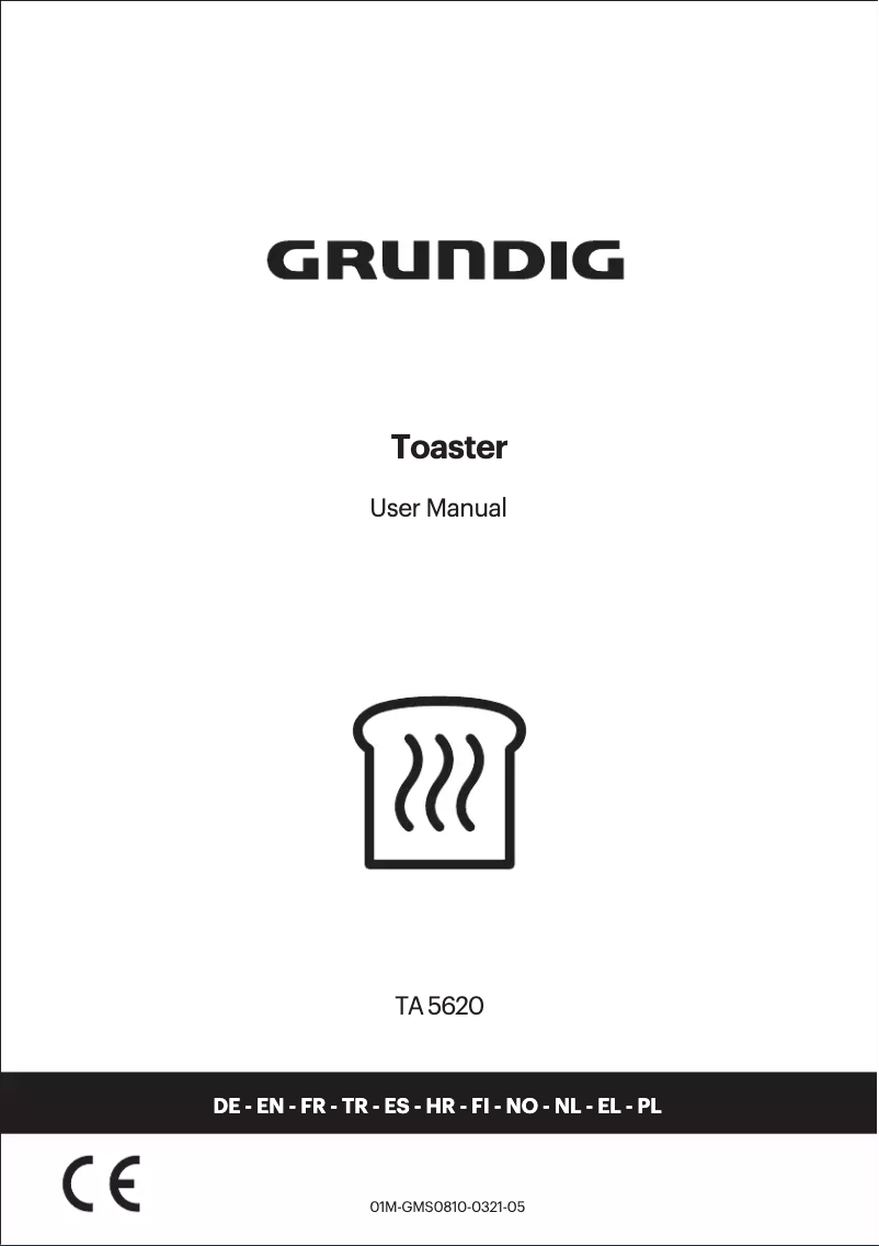 Image de la première page du manuel de l'appareil TA 5620