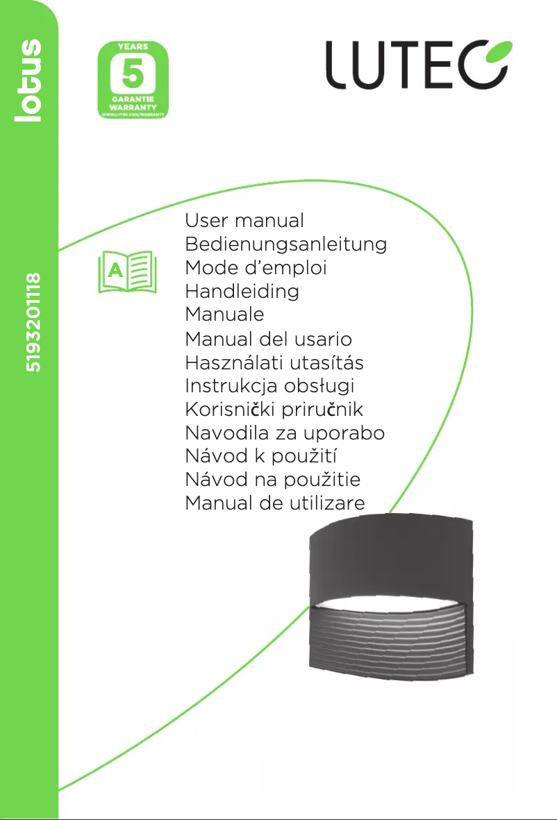 Image de la première page du manuel de l'appareil Lotus