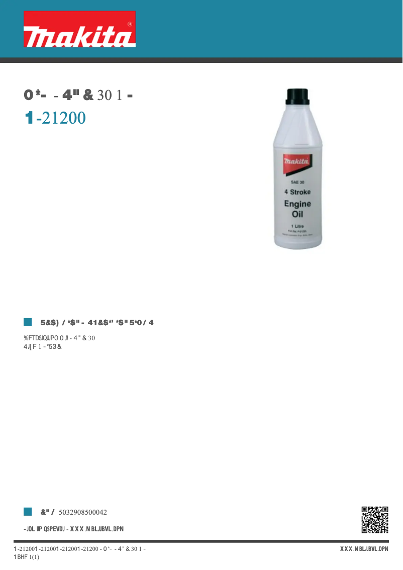 Image de la première page du manuel de l'appareil P-21200