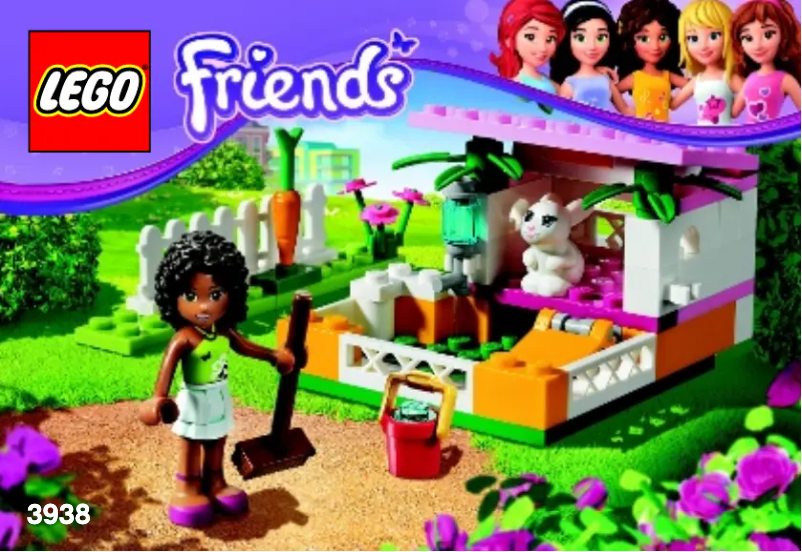 Page 1 de la notice Manuel utilisateur Lego Andrea's Bunny House