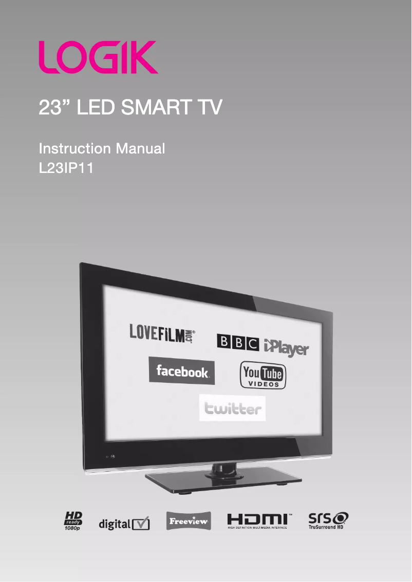 Page n°1 - Manuel utilisateur Logik L23IP11