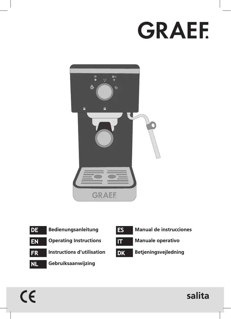 Image de la première page du manuel de l'appareil Salita ES 400