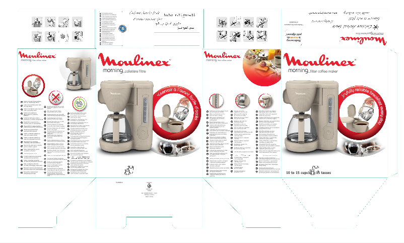 Page 1 de la notice Manuel utilisateur Moulinex FG2M0B10