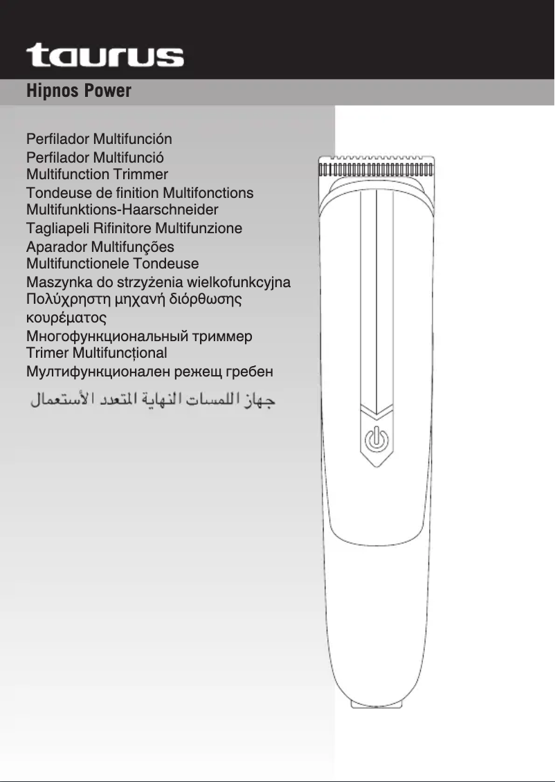 Page 1 of the manual User Manual Taurus Hipnos Power