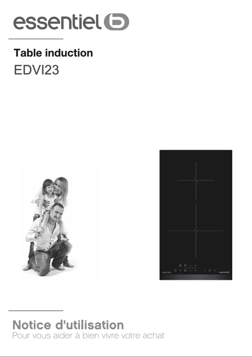 Image de la première page du manuel de l'appareil EDVI 23