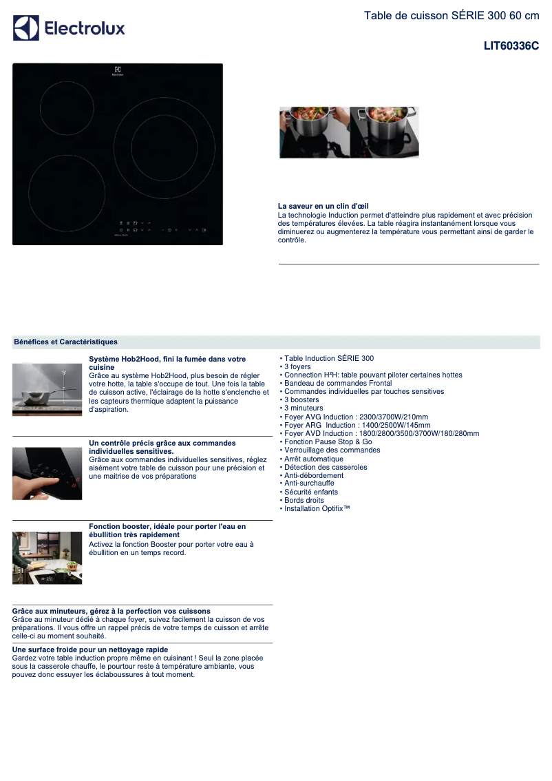 Image de la première page du manuel de l'appareil LIT60336C