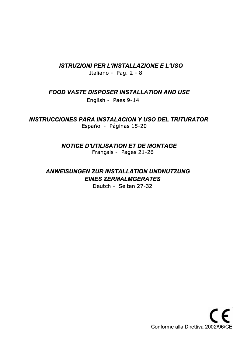 Image de la première page du manuel de l'appareil KITGD50