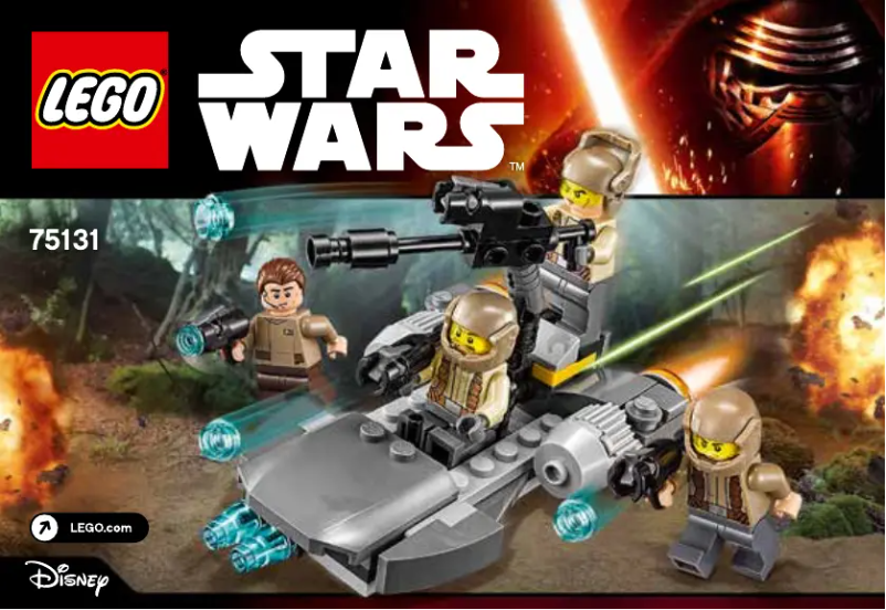 Page n°1 - Manuel utilisateur Lego Star Wars 75131