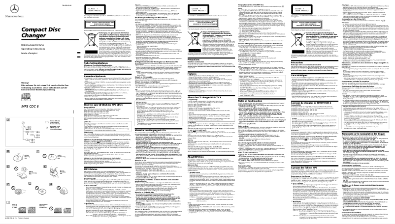 Página 1 del manual Manual de usuario Sony CDX-T70MXDC