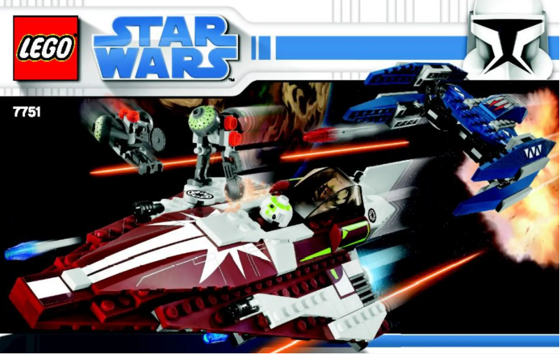 Page n°1 - Manuel utilisateur Lego Star Wars 7751