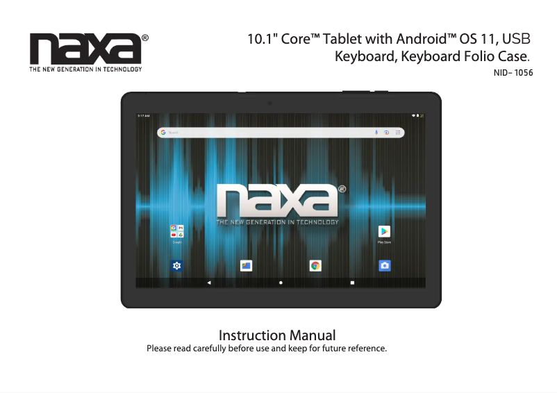 Imagen de la primera página del manual del dispositivo NID-1056