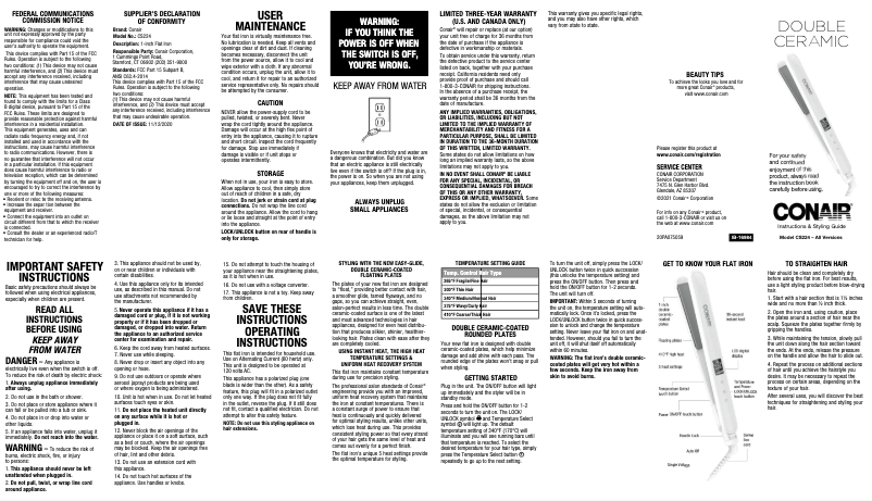 Imagen de la primera página del manual del dispositivo CS224