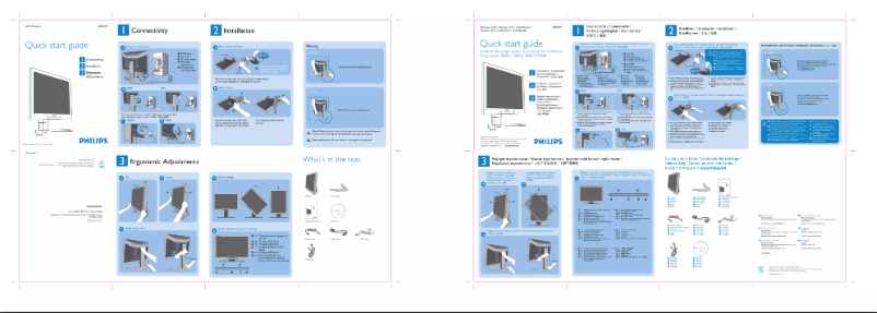 Imagen de la primera página del manual del dispositivo Brilliance 200WP7ES
