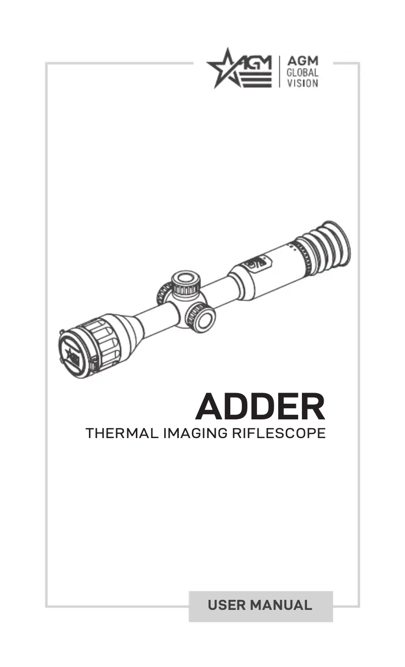 Page n°1 - Manuel utilisateur AGM Secutor Pro TS50-640