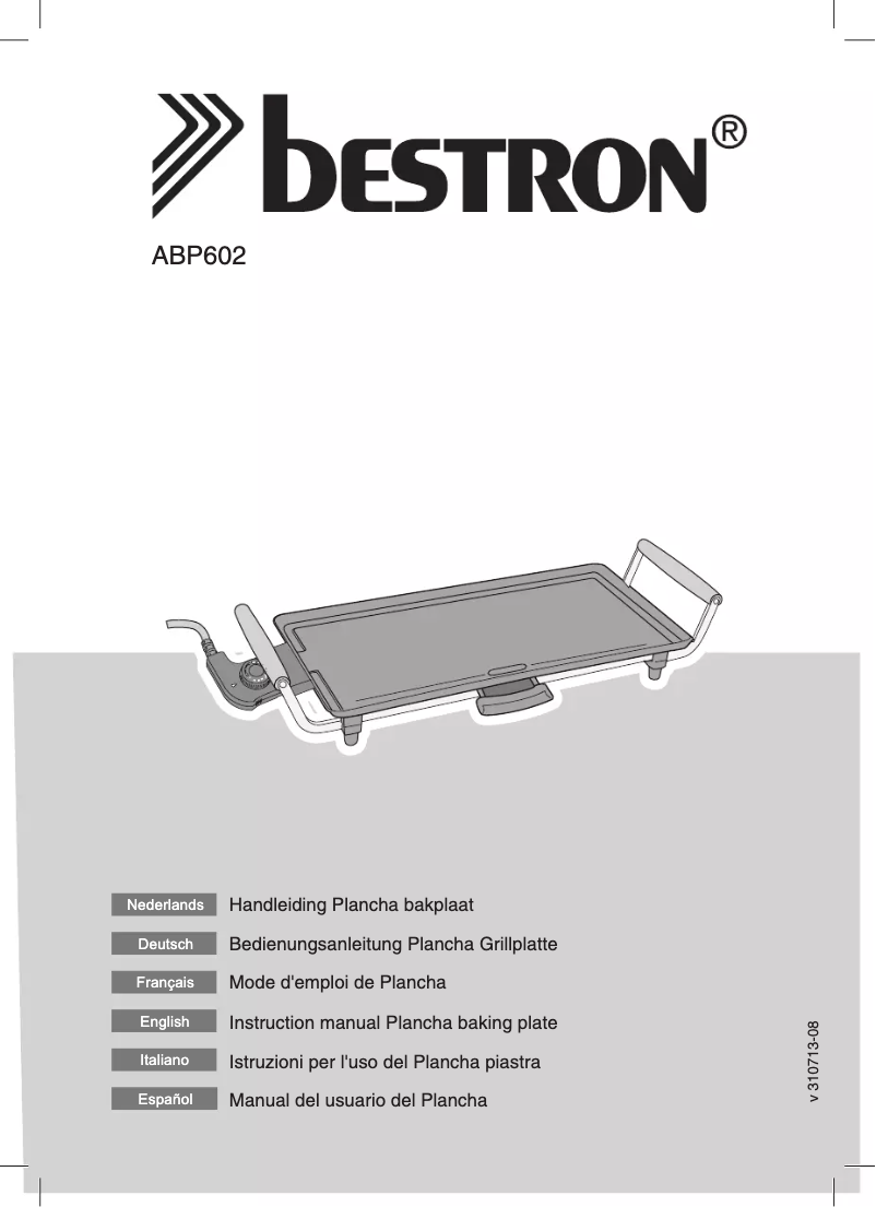 Página 1 del manual Manual de usuario Bestron ABP602