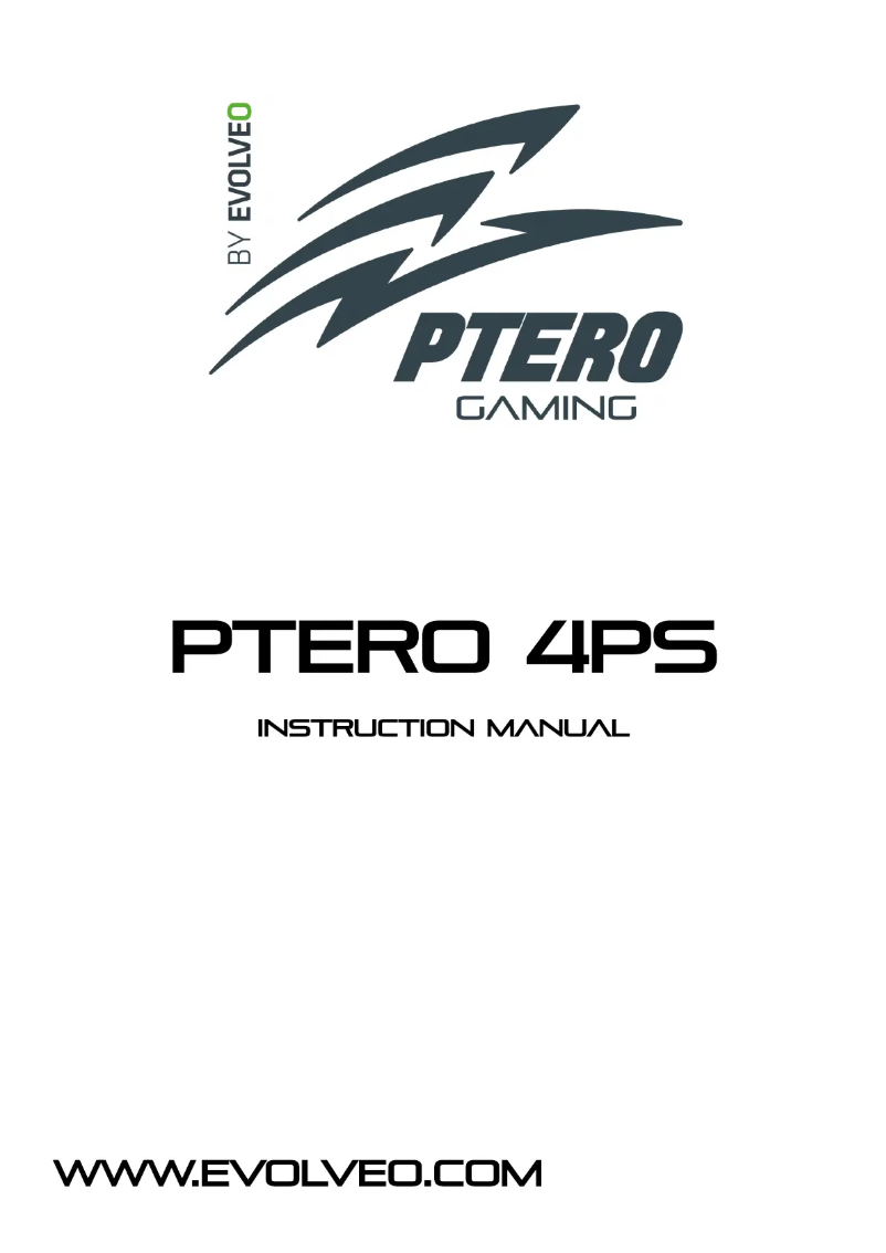 Page n°1 - Manuel utilisateur Evolveo Ptero 4PS
