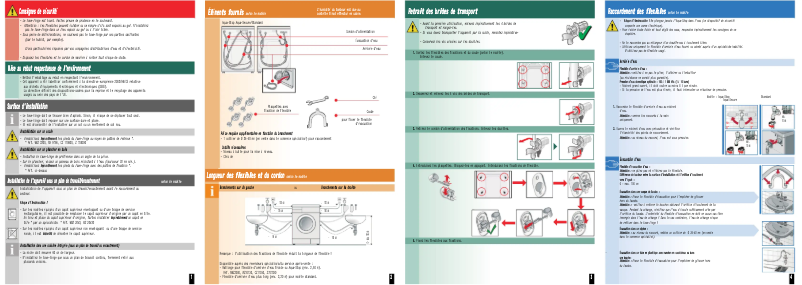 Page n°1 - Guide d'installation Bosch WAS287X1EU